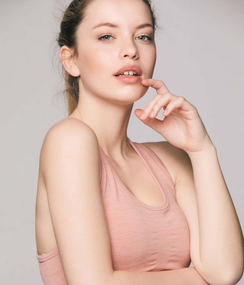 Bra and Leggings Pink Seamless 2
